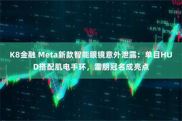 K8金融 Meta新款智能眼镜意外泄露：单目HUD搭配肌电手环，雷朋冠名成亮点